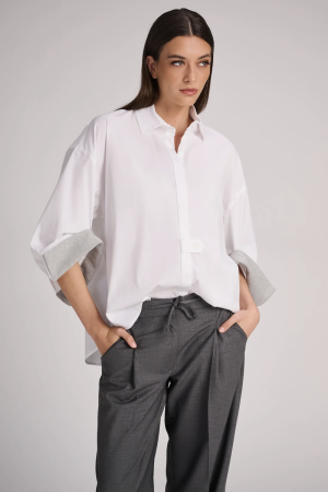  POPLIN WHITE GR