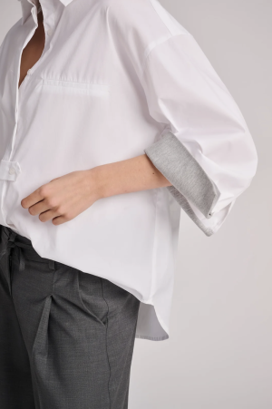  POPLIN WHITE GR